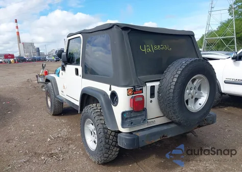 2006 Jeep Wrangler X из США, поврежденный, VIN 1J4FA39S46P734888
